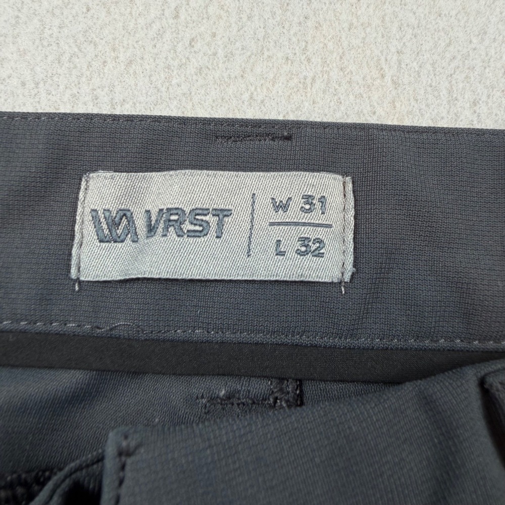 VRST Limitless 5-Pocket Slim Fit Pants Mens 31x32 Dark Gray Stretch Performance - Picture 2 of 10